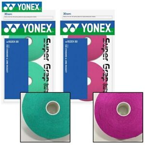 YONEX Super Grip Synthetic OverGrip Tennis Badminton Green Pink NWT AC102EX-30