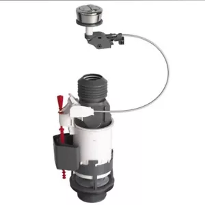 Wirquin 10120446 1 1/2" Jollyflush Toilet Dual Flush Valve with Push Button - Picture 1 of 1