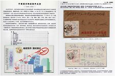 A Study of China's domestic postal express letter,1988-2001 Philatelic Tiem
