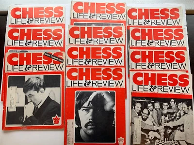 Chess Life & Review Magazine 11 Issues 1974-1976 - Image 1 of 4