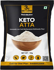 NutroActive Keto Atta 1g Net Carb Per Roti  Extremely Low Carb Flour - 1kg