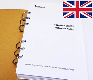 TI-nspire CX I - II CAS Texas Instruments Reference Guide User Manual English UK - Picture 1 of 15