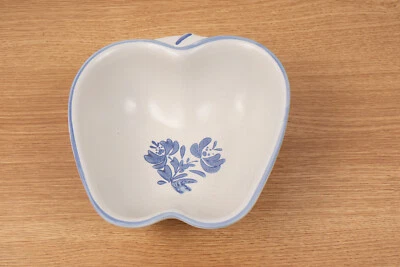 Pfaltzgraff Yorktowne Apple Bowl Panadero Gres Azul Floral Foto 1 de 4