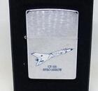 Briquet Zippo CF-105 AVRO ARROW chasseur fabriqué en 2003 inutilisé importé du Japon