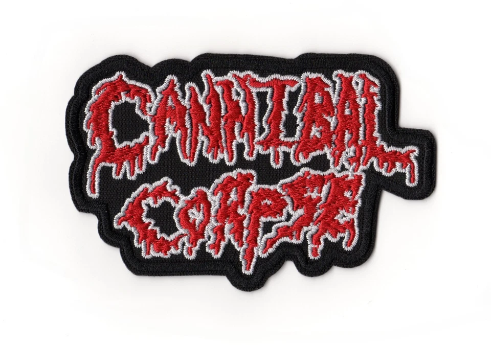 Cannibal Corpse Embroidered Sew-on Patch | American Death Metal Music Band Logo - Image 1 of 1