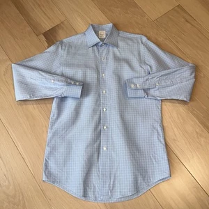 Vintage Brooks Brothers Golden Fleece Button Up Shirt Long Sleeve Men’s 15.5-33 - Picture 1 of 5