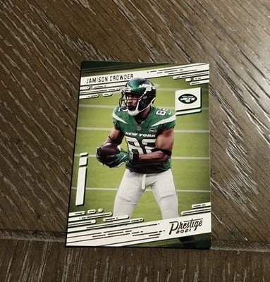 Jamison Crowder 2021 Panini Prestige Football #164 Jets - Image 1 of 2