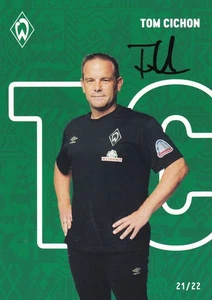 Tom Cichon Werder Bremen Autogrammkarte Saison 2021/2022 Original #FP294 - Picture 1 of 2