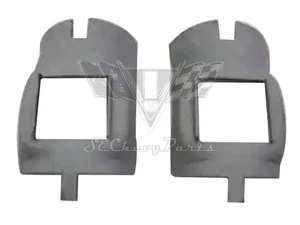 1955-1957 Chevy Rear Axle Bumper Retainers PAIR USED - Picture 1 of 1