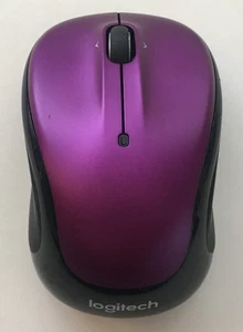 Logitech M325 Wireless Mouse W/ USB Dongle - Purple - Picture 1 of 5