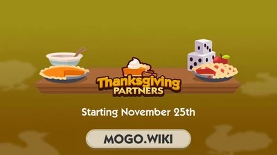 THANKSGIVING PARTNERS 1× 48 HOURS COMPLETED FULL CARRY ON 80KPOINTS MONOPOLY GO - Image 1 of 2