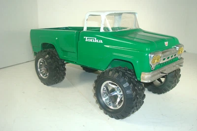 TONKA 4X4 OFF ROAD LIFT FORD FARM CUSTOM PROJECT  FLEETSIDE PICKUP TRUCK REPAINT - Image 1 of 4