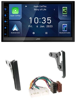 JVC DAB Bluetooth MP3 USB 2DIN Autoradio für Toyota Tundra Celica FJ - Bild 1 von 4