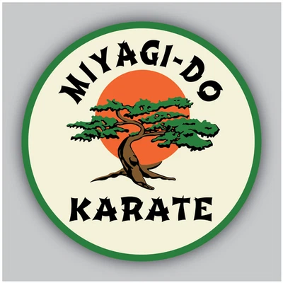 Miyagi Do Sticker Vinyl Decal - Karate Kid -80s -Cobra Kai -Dojo -Martial Arts