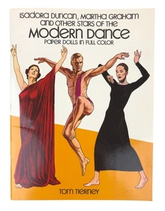 Modern Dance Paper Dolls by Tom Tierney 1983 Brand New Uncut Booklet - Picture 1 of 15