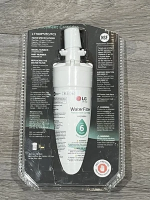 1 Filtro de agua para refrigerador LG LT1000P/PC/PCS caja abierta nuevo Foto 1 de 4