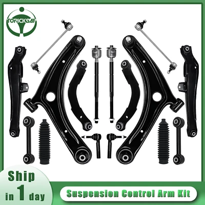 Kit de brazo de control delantero trasero 16 piezas para Jeep Patriot Compass Dodge Caliber 2007-09 Foto 1 de 4
