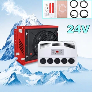 Truck Cab Air Conditioner Mini Split AC KIT for RV Caravan Boat Camper Trailers - Foto 1 di 14