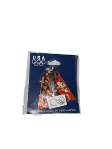 ATHENS 2004 OLYMPIC ACROPOLIS PIN USOC TEAM USA LOGO PIN RARE - Picture 1 of 2