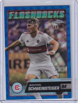 Bastian Schweinsteiger 2023 Topps Chrome MLS Blue Wave /199 $1.50 SHIPPING - Image 1 of 2