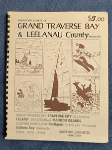 Navigationskarten von Grand Traverse Bay & Leelanau County (1982 Taschenbuch) - Bild 1 von 4