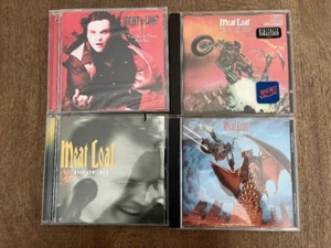 4 (1 SEALED) CDs: MEAT LOAF: BAT OUT OF HELL 1 & 2, STORYTELLERS, TWO OUT OF THR - Picture 1 of 2
