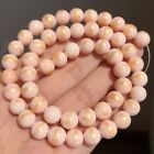 White Gold Colors Acrylic Beads Space Loose Round Multicolor Marble Beads 1set