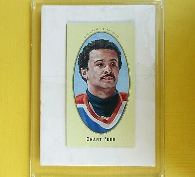 GRANT FUHR  2011-12 Champ's Mini  Parkhurst Back  #45 Edmonton Oilers RARE.. - Image 1 of 2