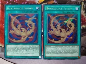 2x BUNTÄUGIGE FUSION - DOCS-DE063 Secret Rare / 1. Auflage Near Mint Set - Bild 1 von 3