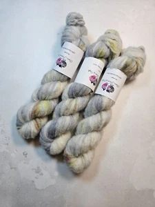 Superfine Baby Alpaca yarn, DK weight, 50 g, VAPOUR - Picture 1 of 7
