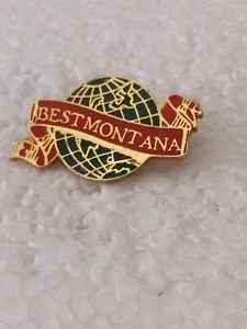 Pin's Pins Pin LAPEL VÊTEMENTS JEANS Jacket " BEST MONTANA" - Picture 1 of 1