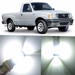 Alla Lighting Turn Signal Brake Light 3157 3156K White LED Bulbs for Mazda B3000 - Picture 1 of 6