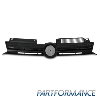 Front Sport Black Grille For 11 12 13 14 Volkswagen Jetta Sedan VW1200151 Foto 1 de 4