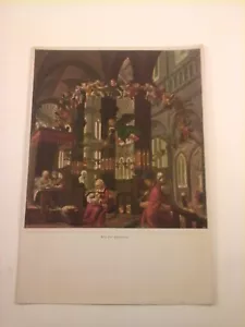 Dipinti rinascimentali vintage 5x7 STAMPA artistica - Albrecht Altdorfer: nascita di Matia - Foto 1 di 2