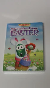 VeggieTales: "Twas the Night Before Easter" (DVD, 2011) SEALED W/SLIP COVER - Picture 1 of 2