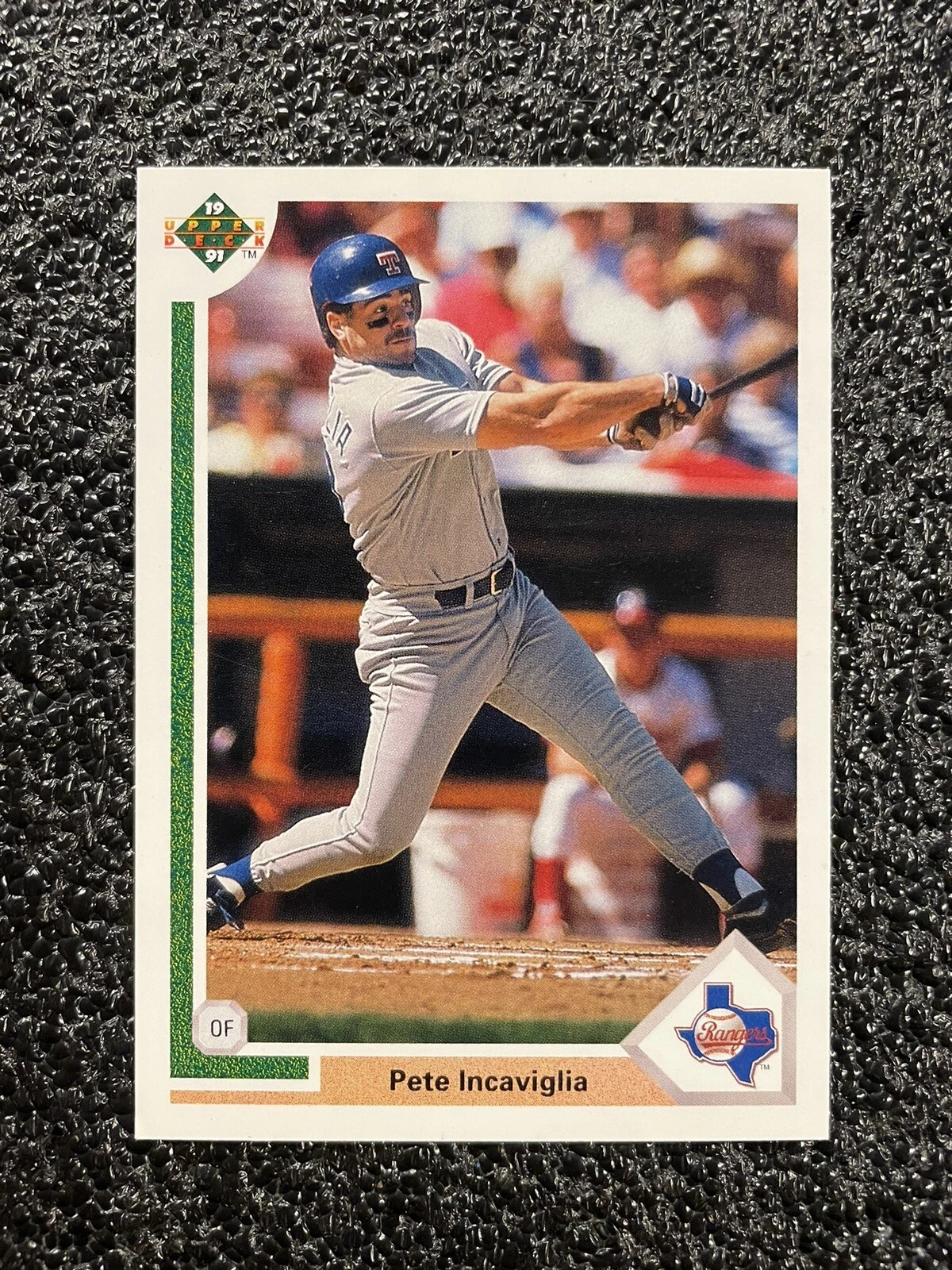 1991 Upper Deck Texas Rangers Baseball Card #453 Pete Incaviglia