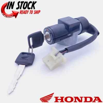Interruptor de encendido Honda 2017-2020 Grom nuevo genuino OEM con 2 llaves de corte nuevas Foto 1 de 4