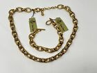 Nwt Premier Designs Bronze Beauty Byzantine Style Chain Necklace Bracelet Set