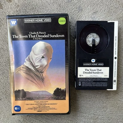 THE TOWN THAT DREADED SUNDOWN 1978 Betamax Warner Clamshell Beta Horror Slasher - Image 1 of 4