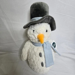 Mary Meyer Weighted Snowman Soft Plush, 14" tall, New - Picture 1 of 10