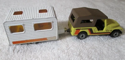 Vintage 1977 Matchbox Lesney CJ-6 Jeep #53 And 1977 Caravan #31 - Image 1 of 4