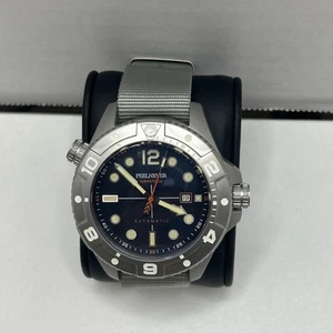 FEELNEVER FN1802 DEEP-DIVE AUTOMATIC WATCH ALL STEEL SAPPHIRE HELIUM 500m - Picture 1 of 8