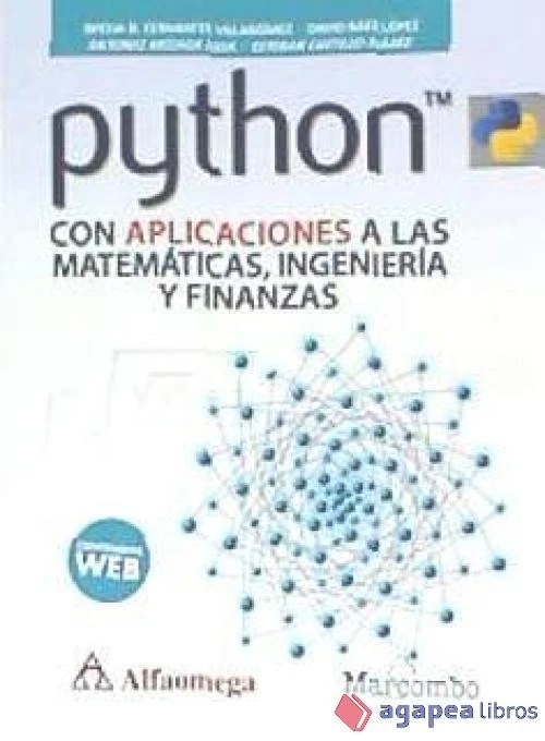 Python con aplicaciones a las matemáticas, ingeniería y finanzas - Imagen 1 de 1