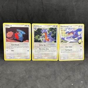 Pokemon TCG - Garchomp C 60/147 + Gabite & Gible Vintage Card Lot - LP - Picture 1 of 2
