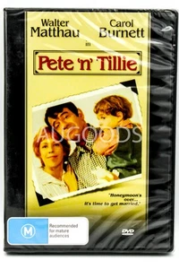 PETE 'N' TILLIE Carol Burnett Walter Matthau - Rare DVD Aus Stock New Region 4 - Picture 1 of 2