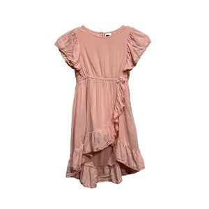 Girls Art Class Ruffled Dress Size 5 Flutter short sleeve peach summertime casua - Picture 1 of 10