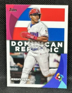 Jeremy Pena 2023 Topps Series 2 #WBC-55 World Baseball Classic - Picture 1 of 2
