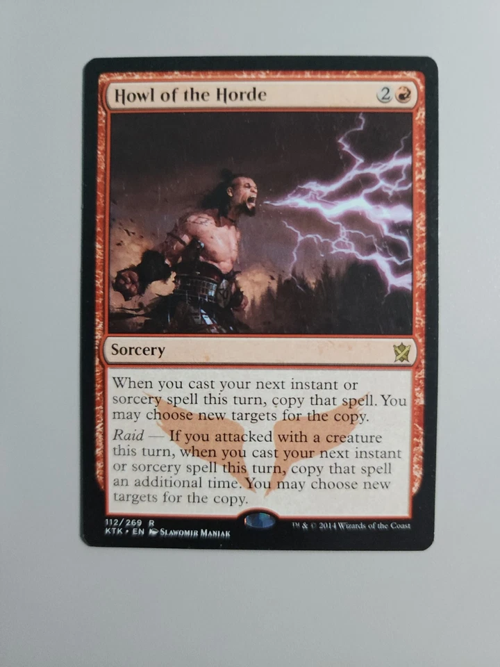 MTG Howl of the Horde Khans of Tarkir 112/269 Regular Rare - Image 1 of 1