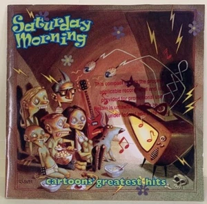 SATURDAY MORNING CARTOONS GREATEST HITS – CD, LIZ PHAIR, VIOLENT FEMMES, WAX, vg - Picture 1 of 2