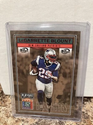 2016 Playoff Boss Hoggs 3rd Down #BHLB LeGarrette Blount 02/25 Patriots - Image 1 of 2